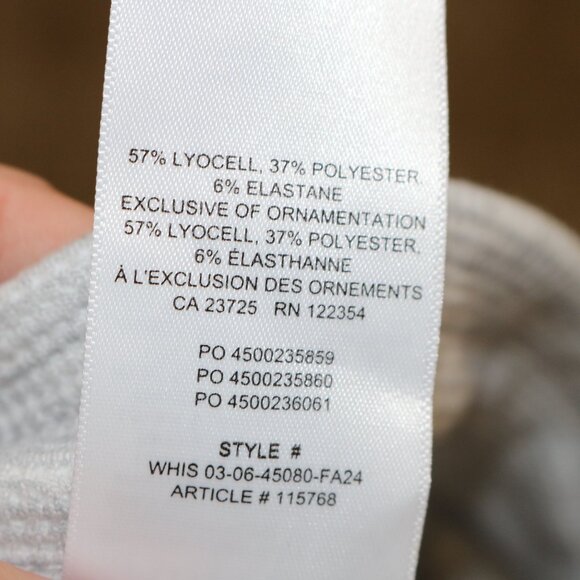 Aritzia Gray Straight Leg Pants - Picture 6 of 6